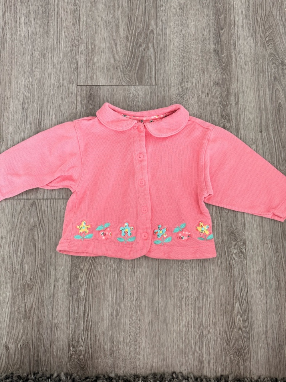 Vintage Gymboree Toddler Girl Pink Cardigan Size 2-3t
